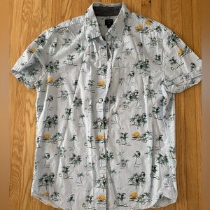 J. Crew Tropical Print Men's Shirt